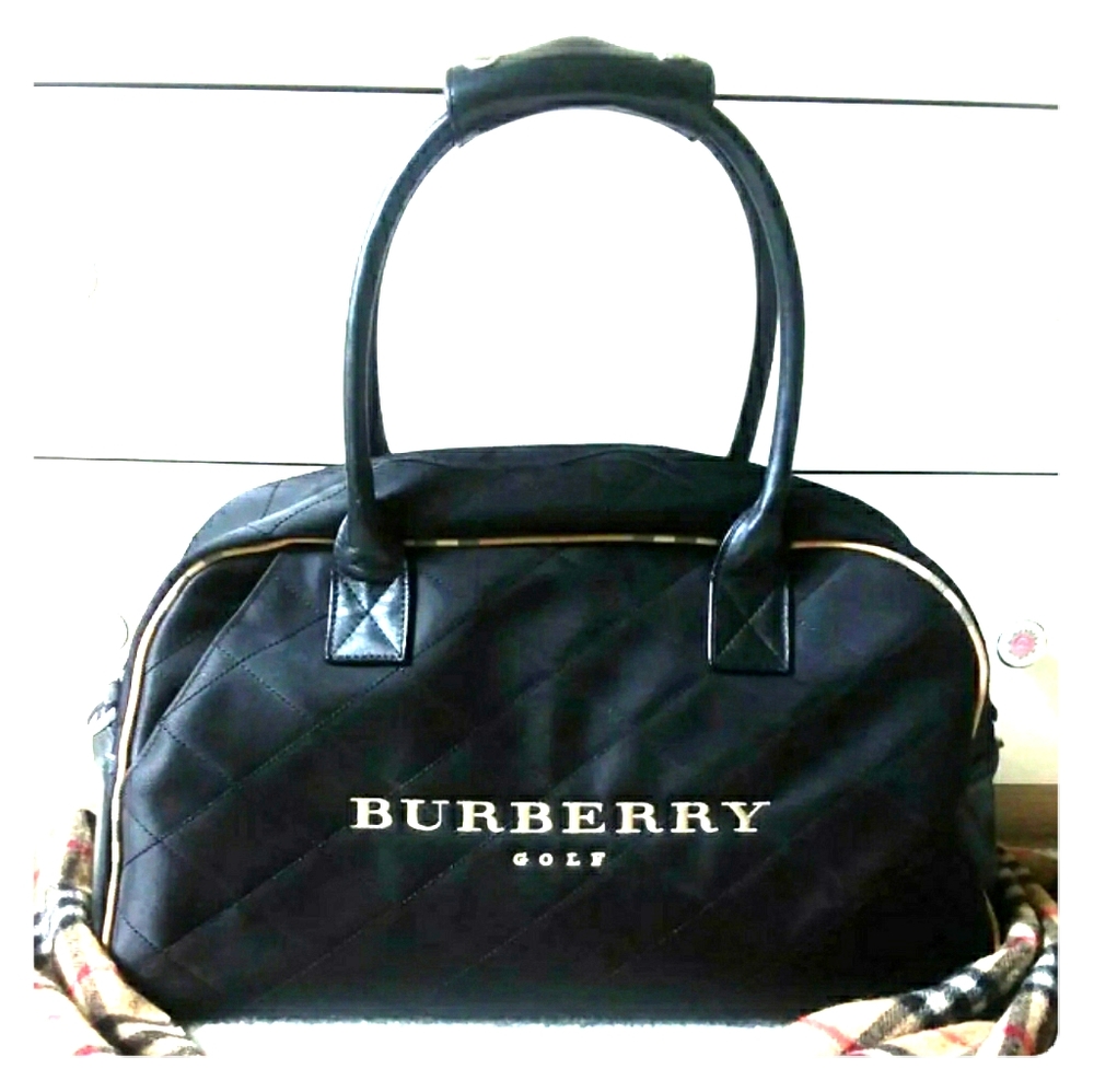 AUTHENTIC BURBERRY GOLF TOTE HANDBAG